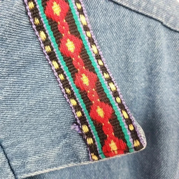 Coldwater Creek Southwestern Embroidered Jacket - Picture 6 of 9